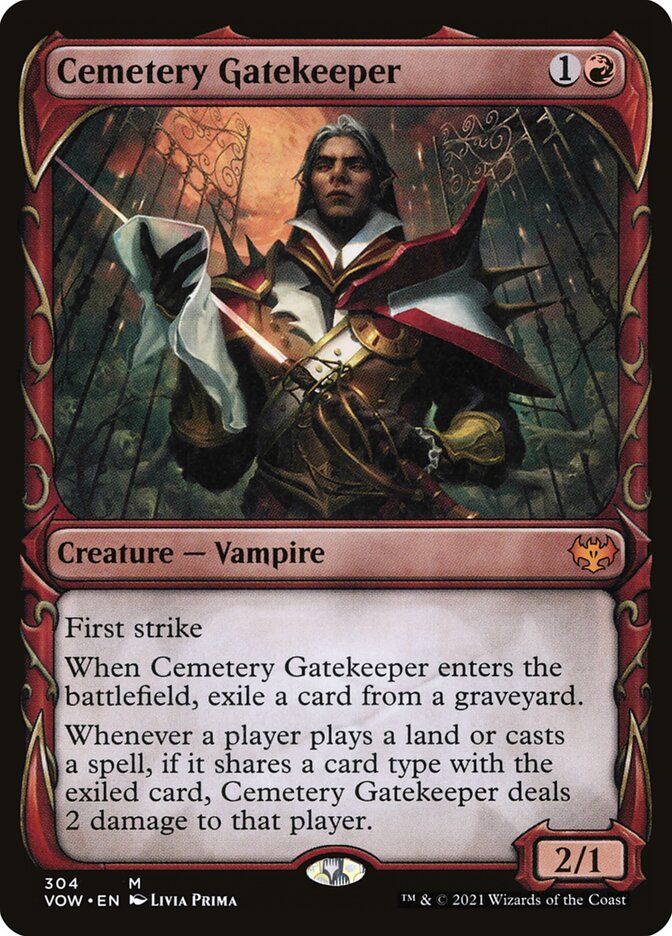 Cemetery Gatekeeper (Innistrad: Crimson Vow #304)