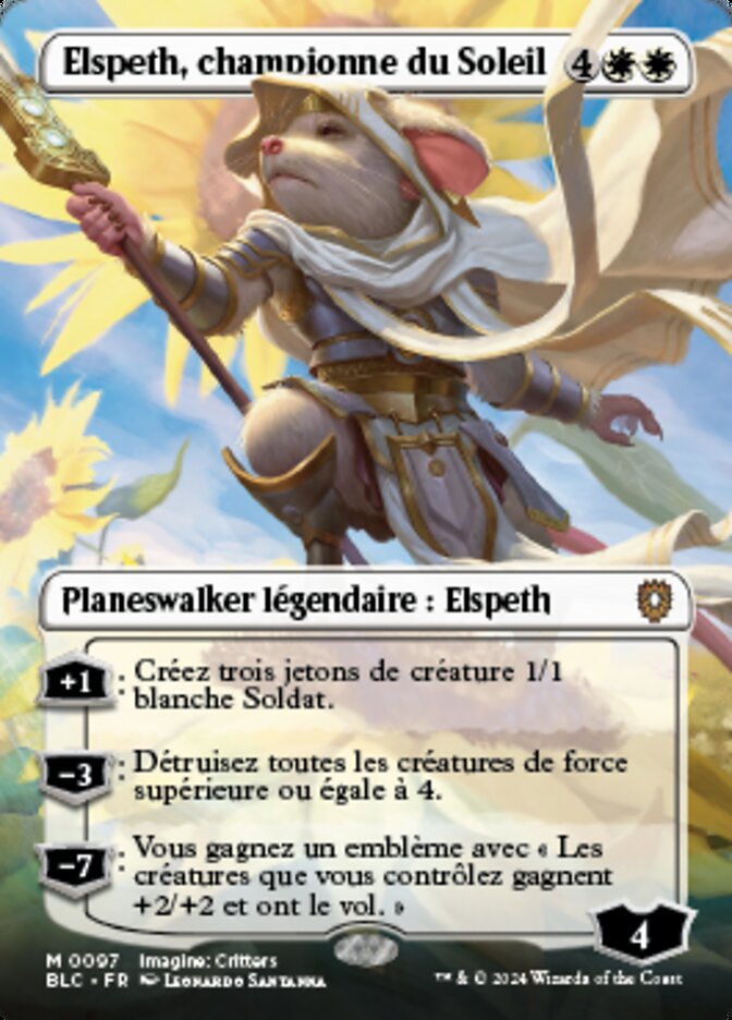 Elspeth, championne du Soleil