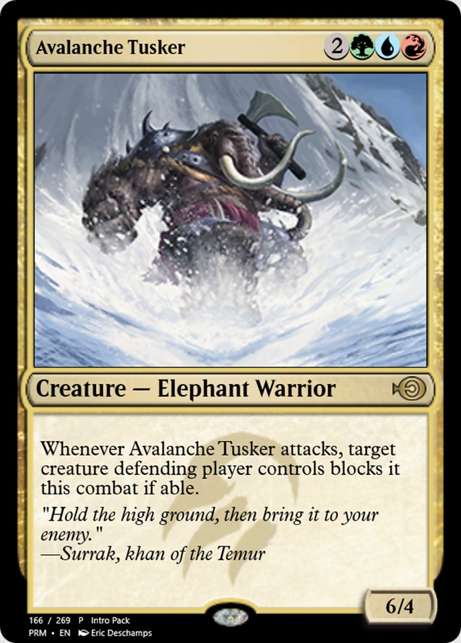 Avalanche Tusker (Magic Online Promos #54514)