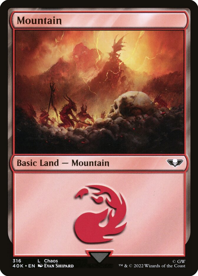 Mountain (Warhammer 40,000 Commander #316)