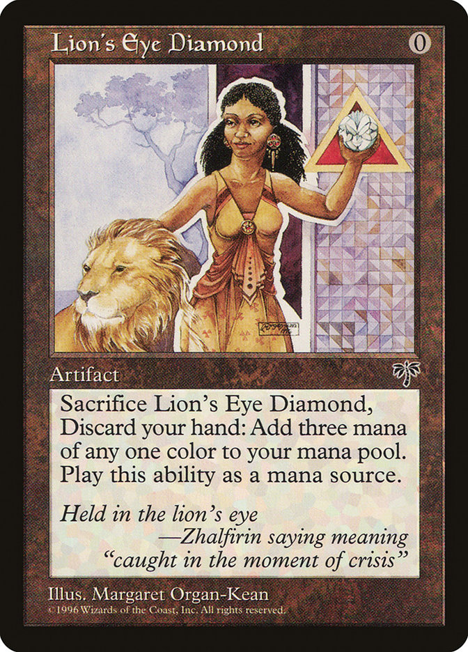Lion's Eye Diamond - Mirage - Magic: The Gathering