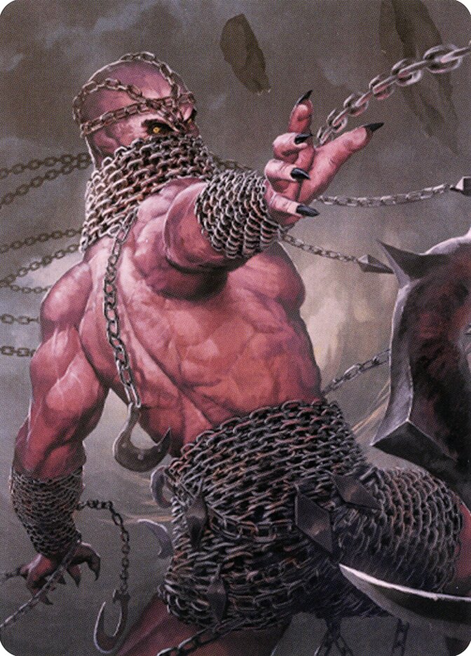 Chain Devil // Chain Devil (Battle for Baldur's Gate Art Series #8)