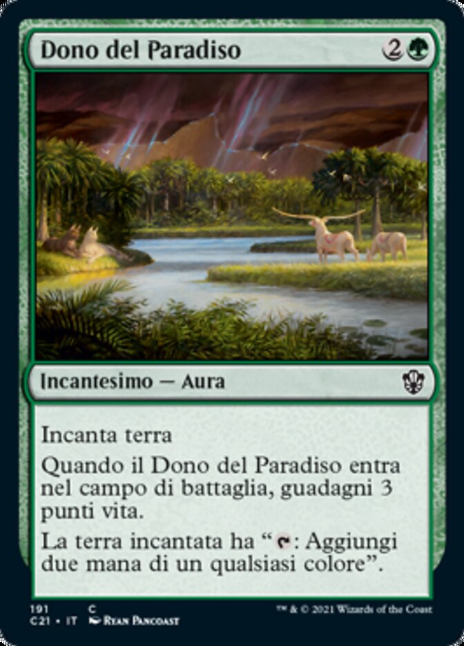 Gift of Paradise (Commander 2021 #191)