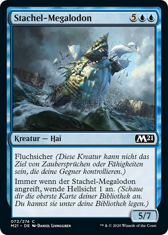 Spined Megalodon (Core Set 2021 #72)