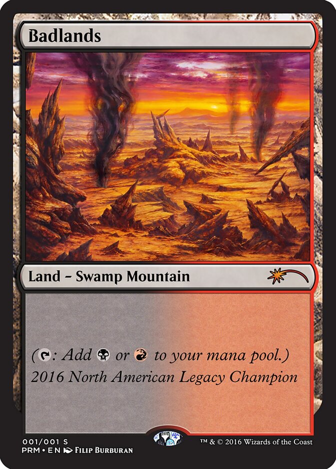 Badlands · Legacy Championship (OLGC) #2016NA · Scryfall Magic The 