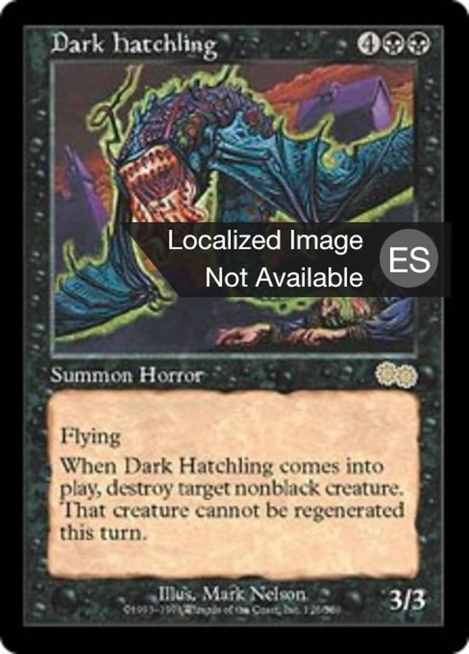 Dark Hatchling (Urza's Saga #126)