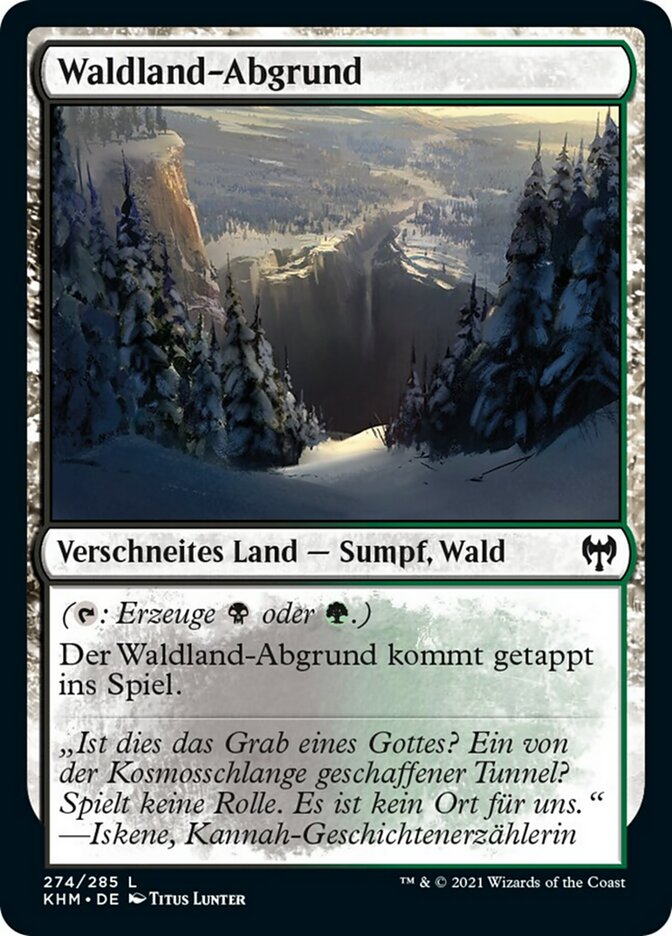 Woodland Chasm (Kaldheim #274)
