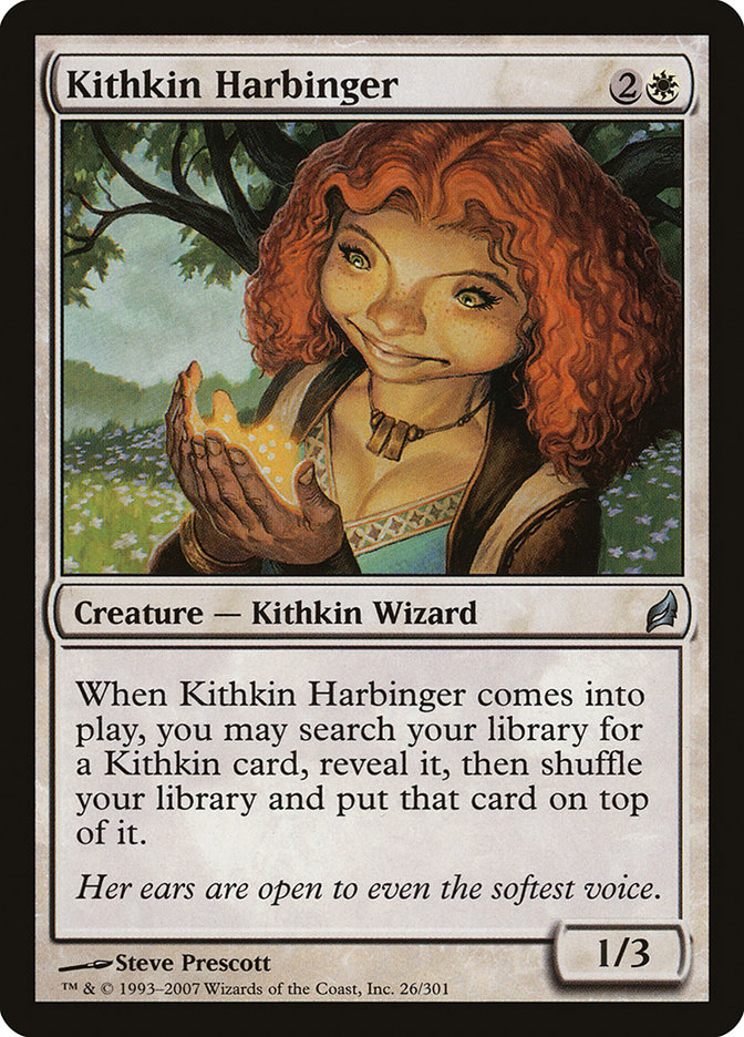 Kithkin Harbinger (Lorwyn #26)