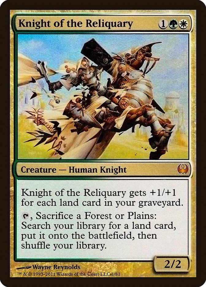 Knight of the Reliquary (Duel Decks: Knights vs. Dragons #1)