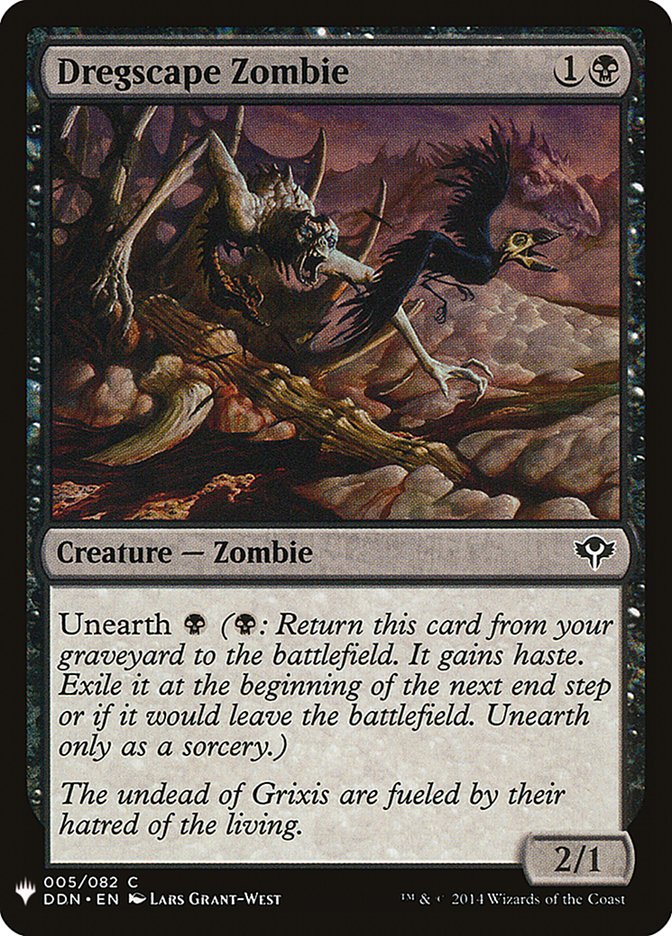 Dregscape Zombie (The List #DDN-5)