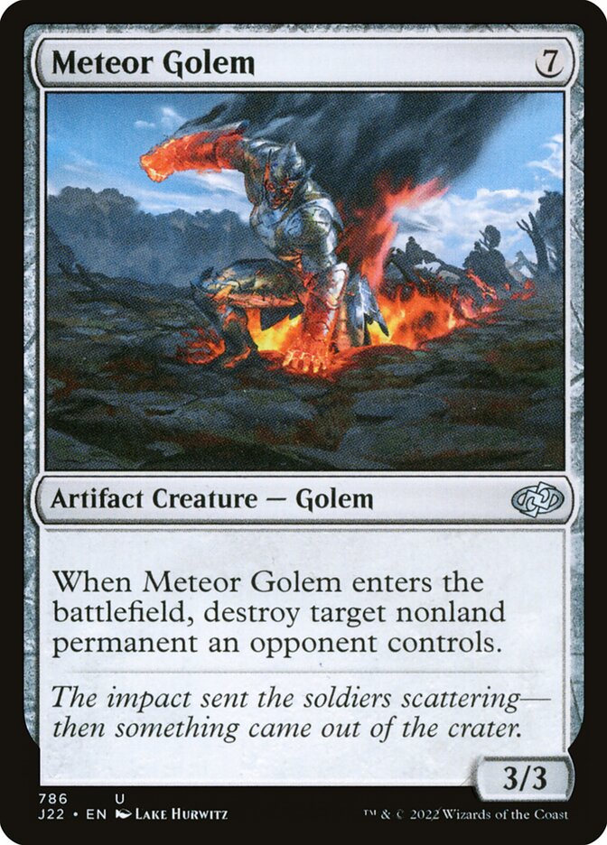Meteor Golem (Jumpstart 2022 #786)