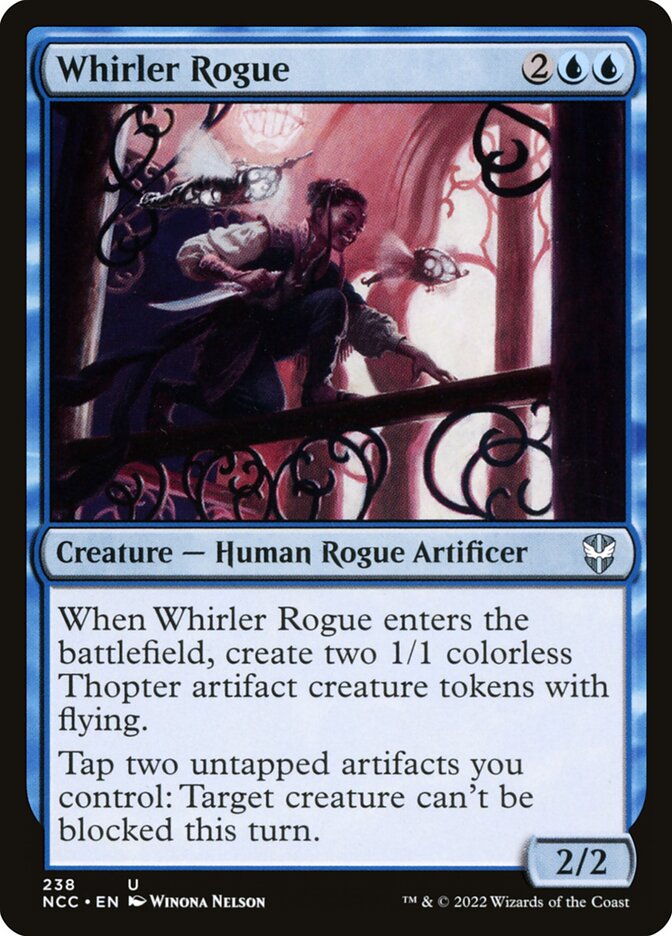 Whirler Rogue (New Capenna Commander #238)