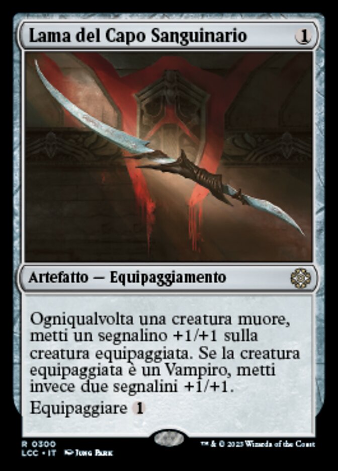 Blade of the Bloodchief (The Lost Caverns of Ixalan Commander #300)