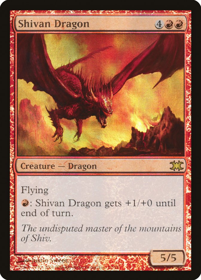 Shivan Dragon · From the Vault: Dragons (DRB) #13 · Scryfall Magic