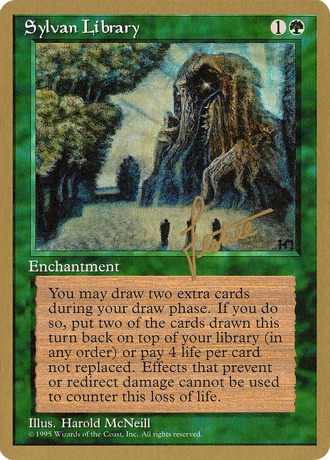 Sylvan Library (Pro Tour Collector Set #bl273)