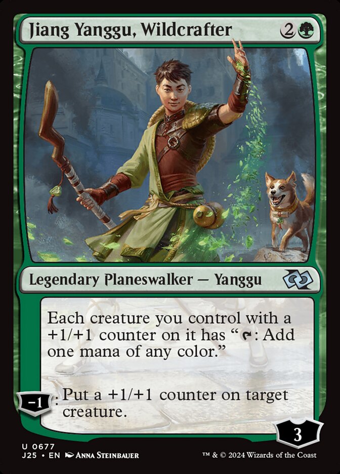 Jiang Yanggu, Wildcrafter (Foundations Jumpstart #677)