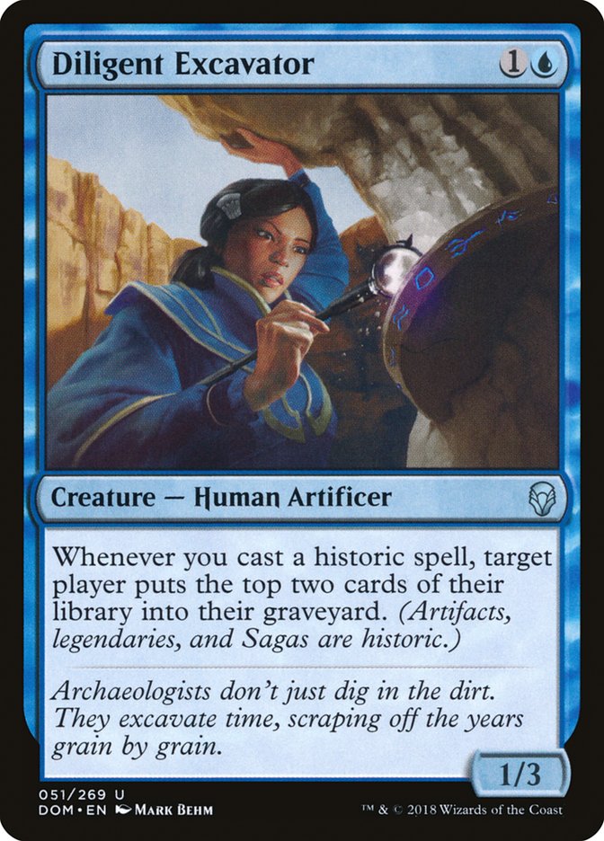 Diligent Excavator (Dominaria #51)