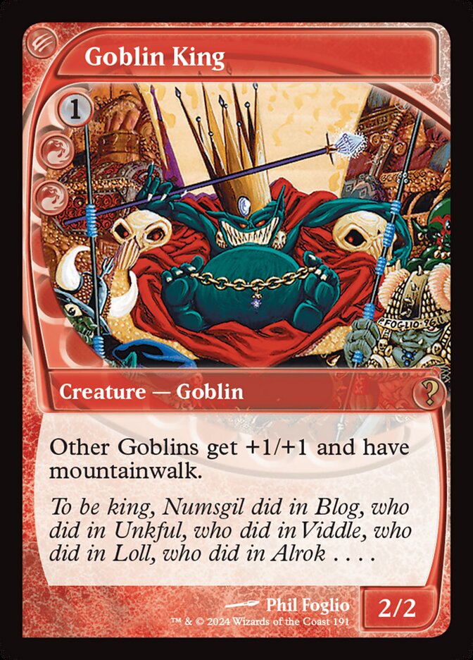 Goblin King (Mystery Booster 2 #191)