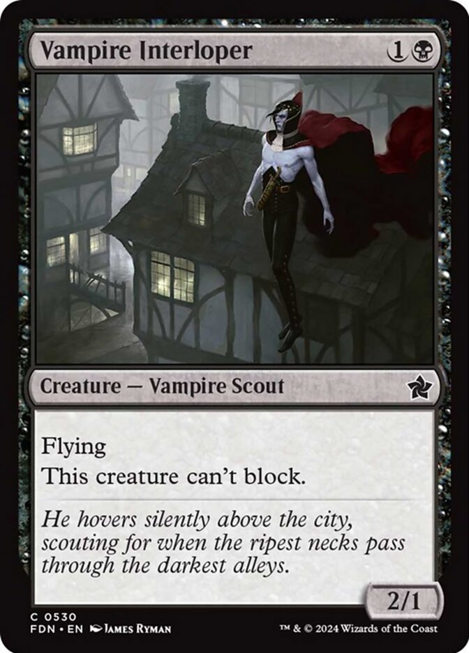 Vampire Interloper (Foundations #530)