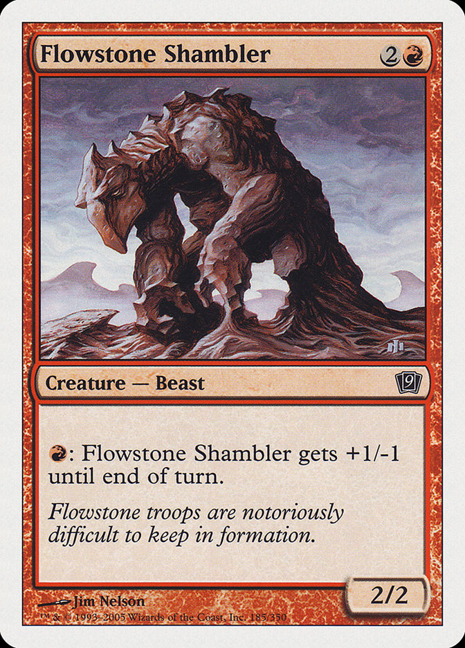 Flowstone Shambler (Ninth Edition #185)