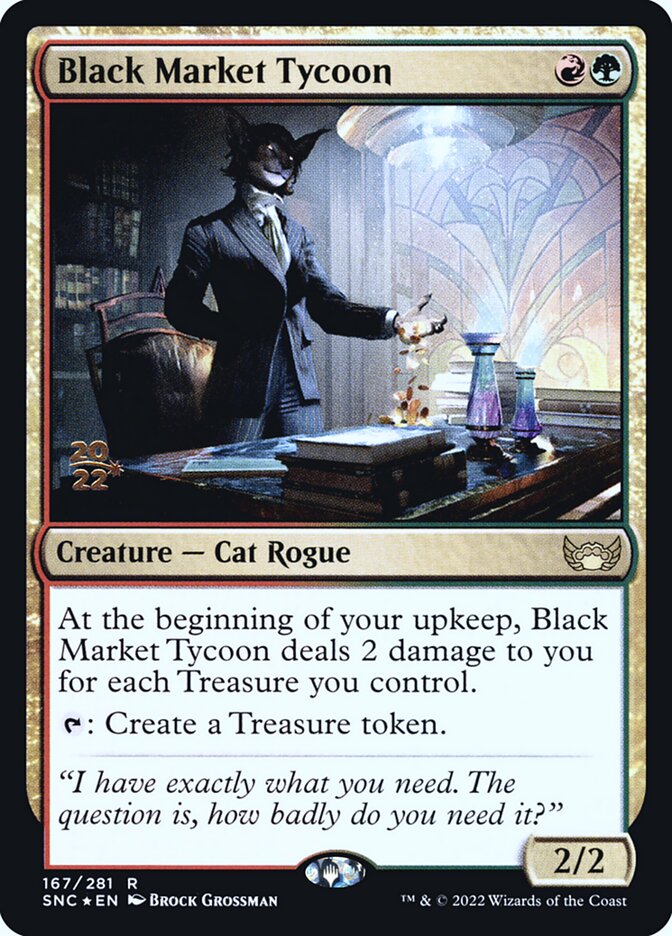 Black Market Tycoon (Streets of New Capenna Promos #167s)
