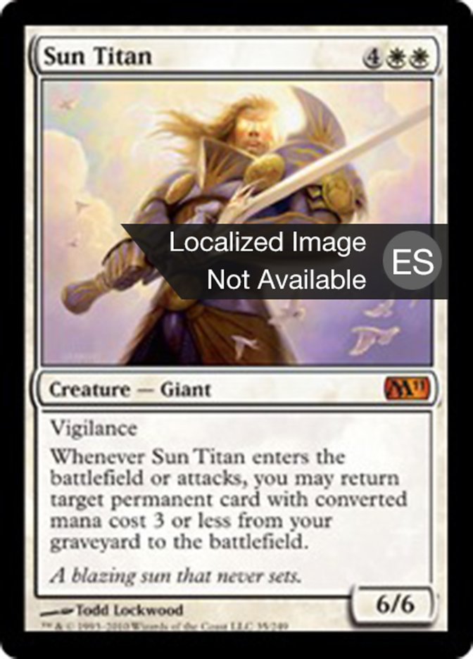 Sun Titan (Magic 2011 #35)
