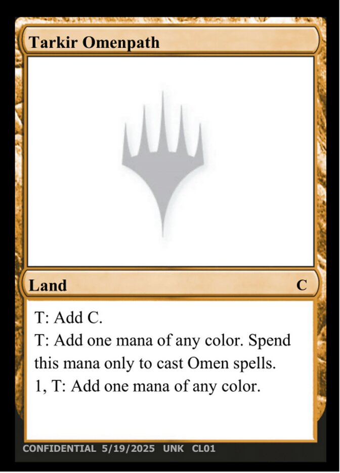Tarkir Omenpath MTG card