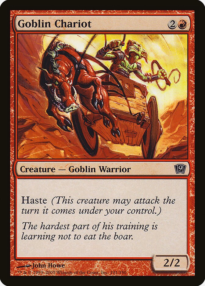 Goblin Chariot (Ninth Edition #191★)