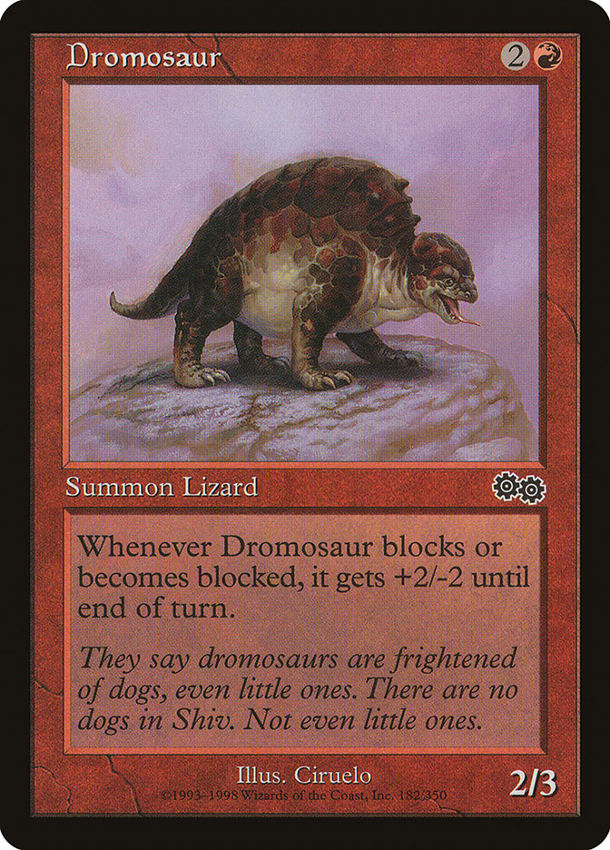 Dromosaur (Urza's Saga #182)