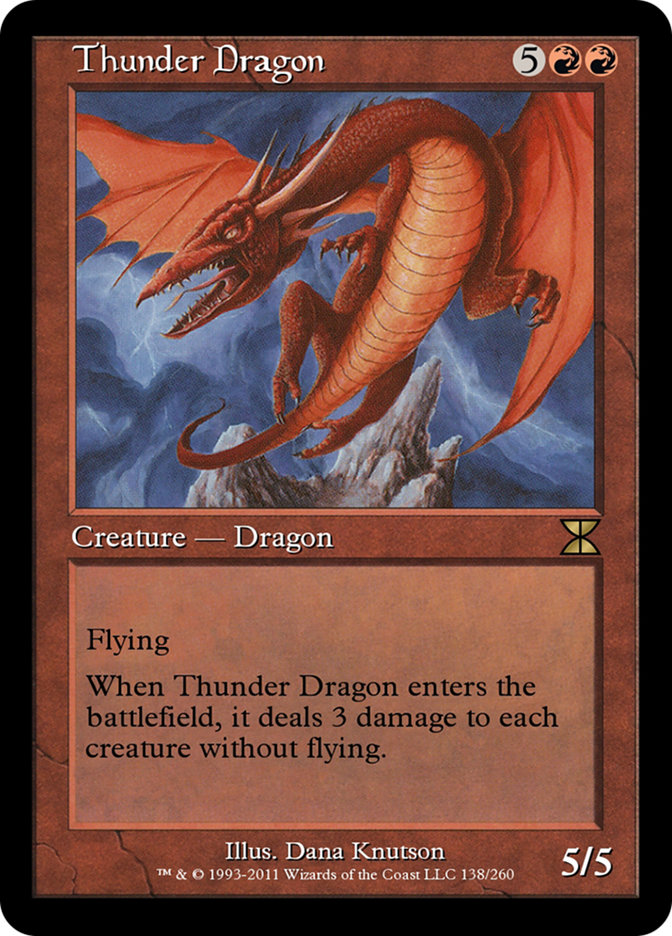 Thunder Dragon (Masters Edition IV #138)
