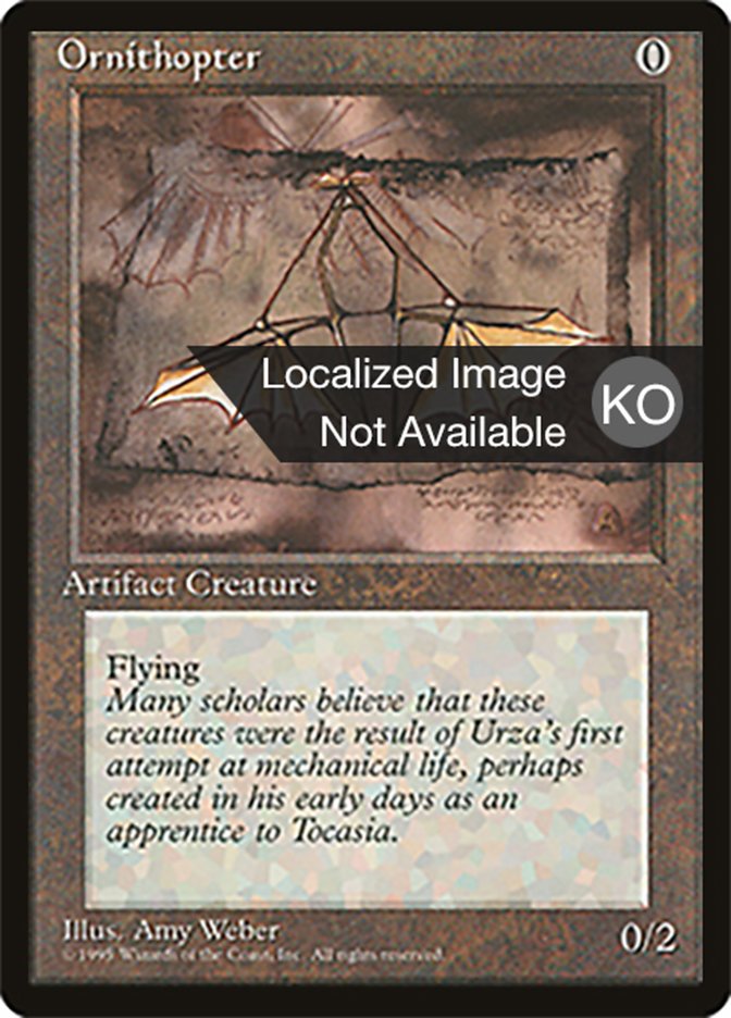 Ornithopter (Fourth Edition Foreign Black Border #341)