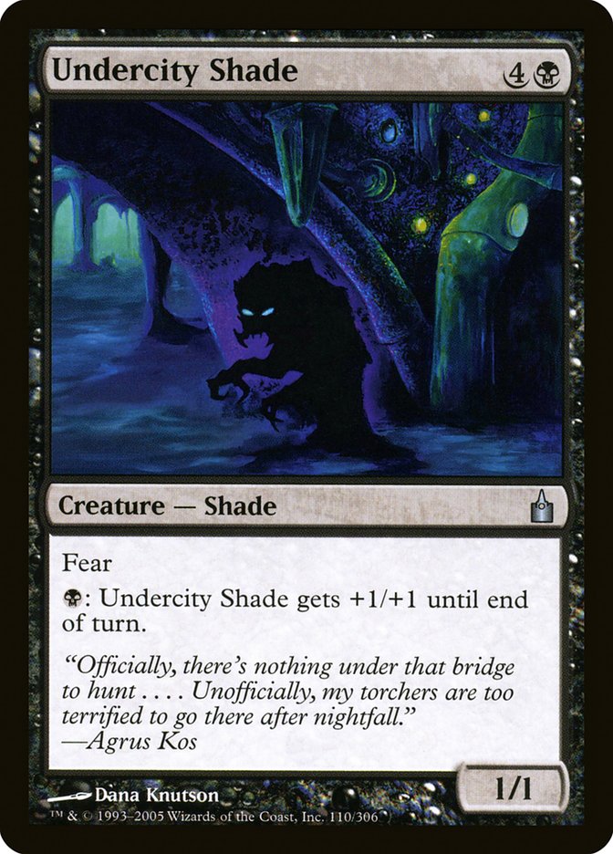 Undercity Shade (Ravnica: City of Guilds #110)