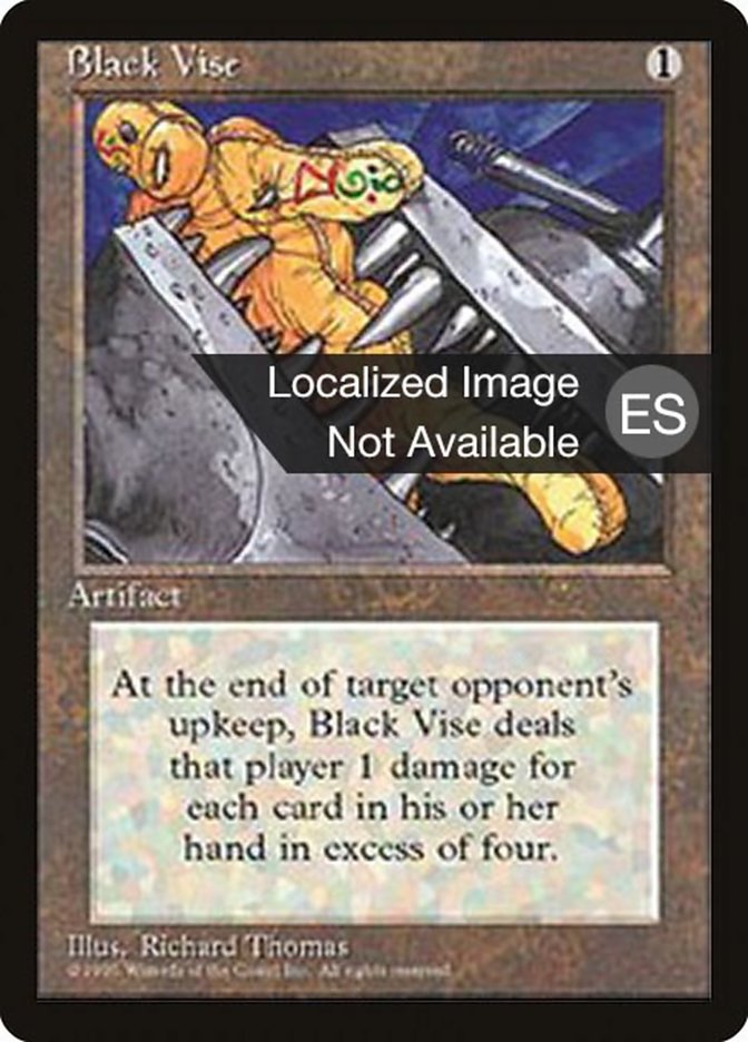 Black Vise (Fourth Edition Foreign Black Border #299)