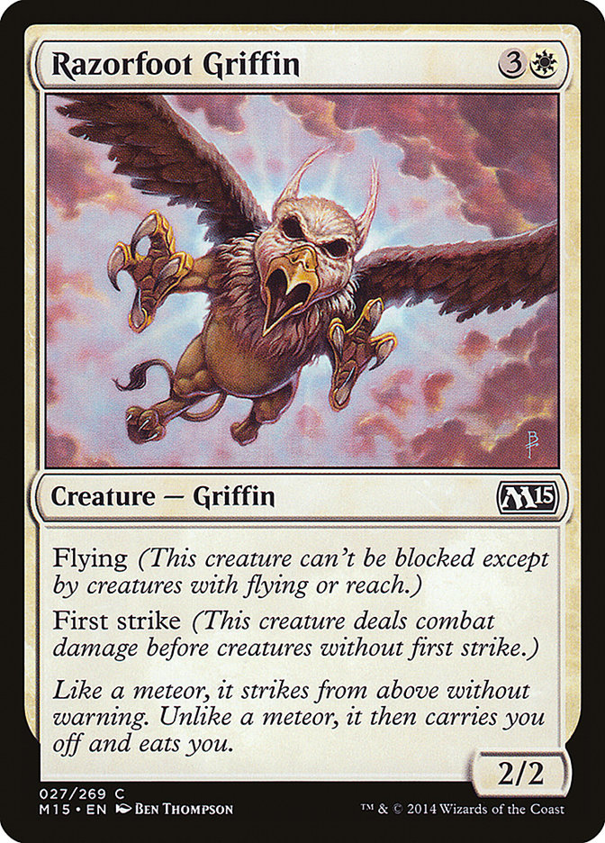 Razorfoot Griffin (Magic 2015 #27)