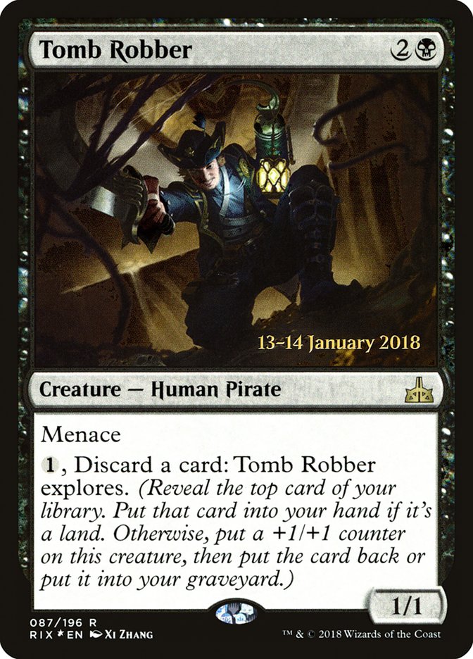 Tomb Robber (Rivals of Ixalan Promos #87s)