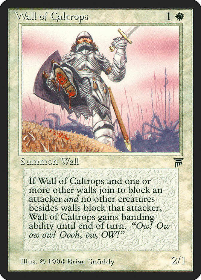 Wall of Caltrops (Legends #42)