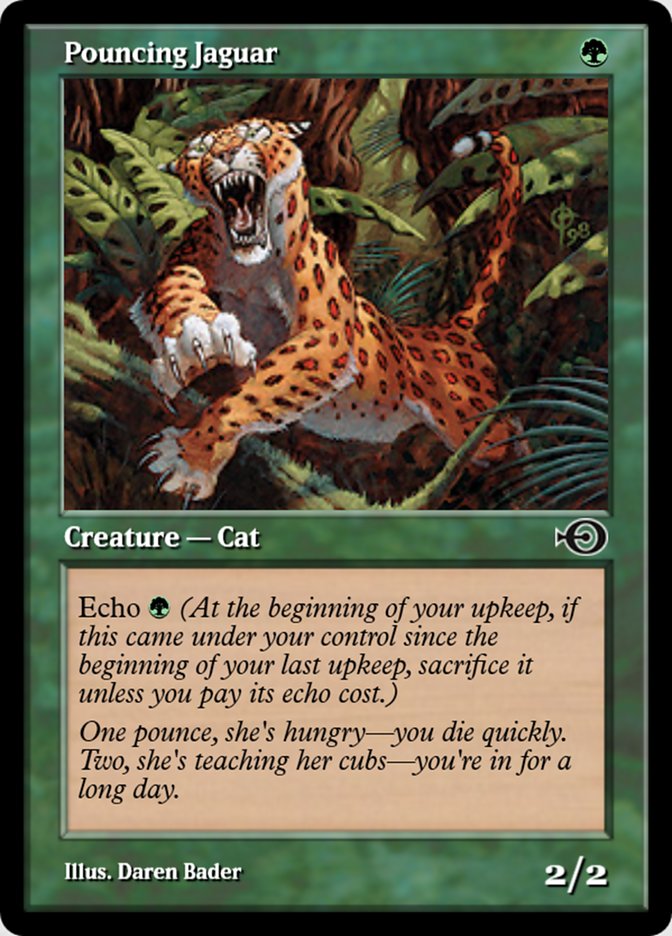 Pouncing Jaguar (Magic Online Promos #36110)