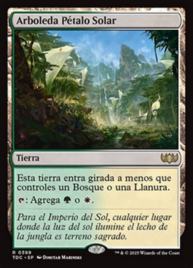 Arboleda Pétalo Solar