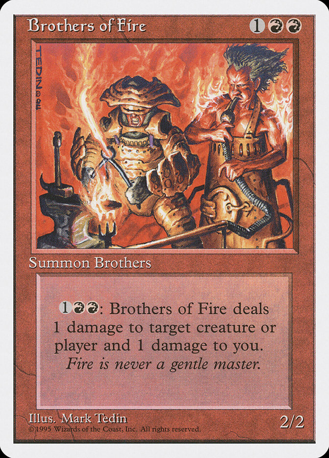 Brothers of Fire (Fourth Edition #179)