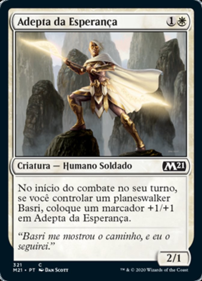 Adherent of Hope (Core Set 2021 #321)