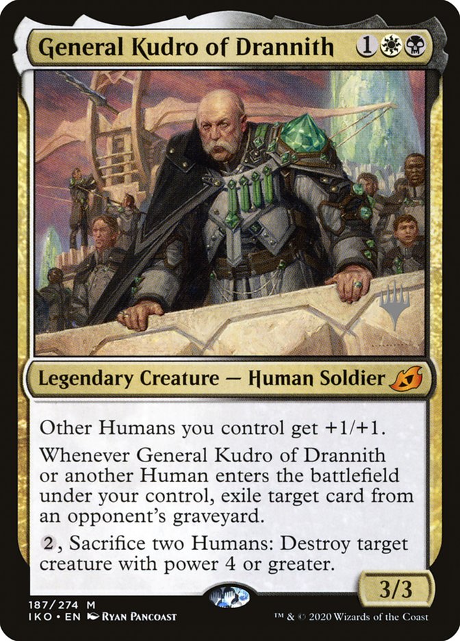 General Kudro of Drannith (Ikoria: Lair of Behemoths Promos #187p)
