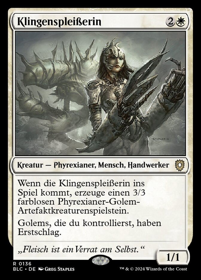 Klingenspleißerin