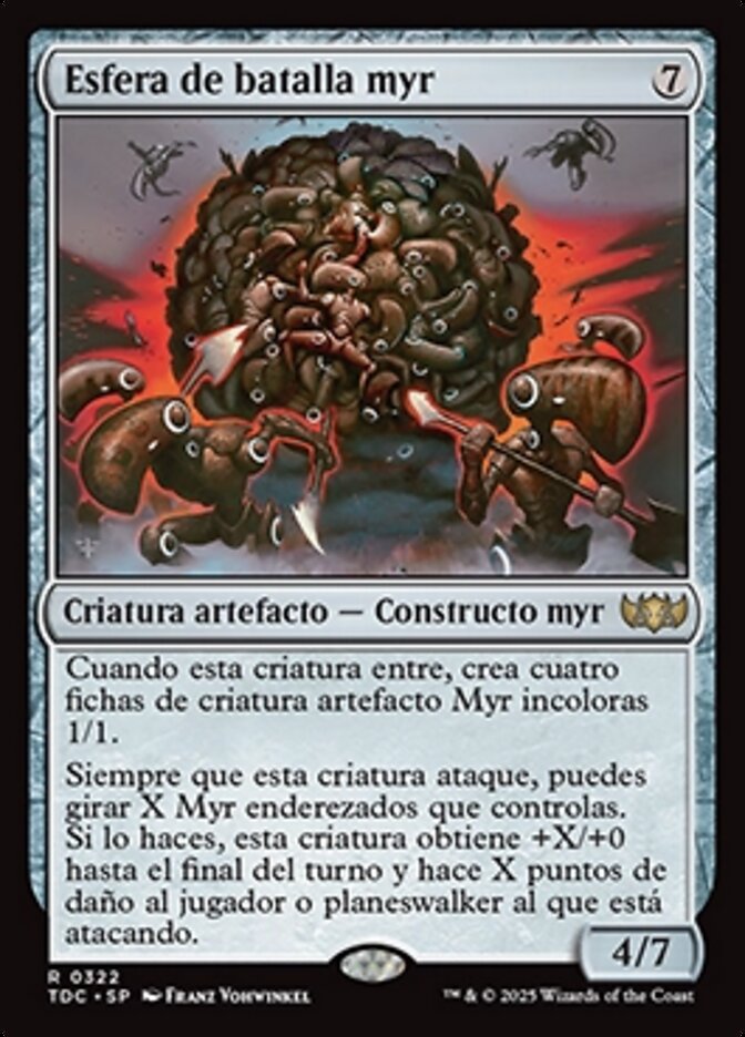 Esfera de batalla myr