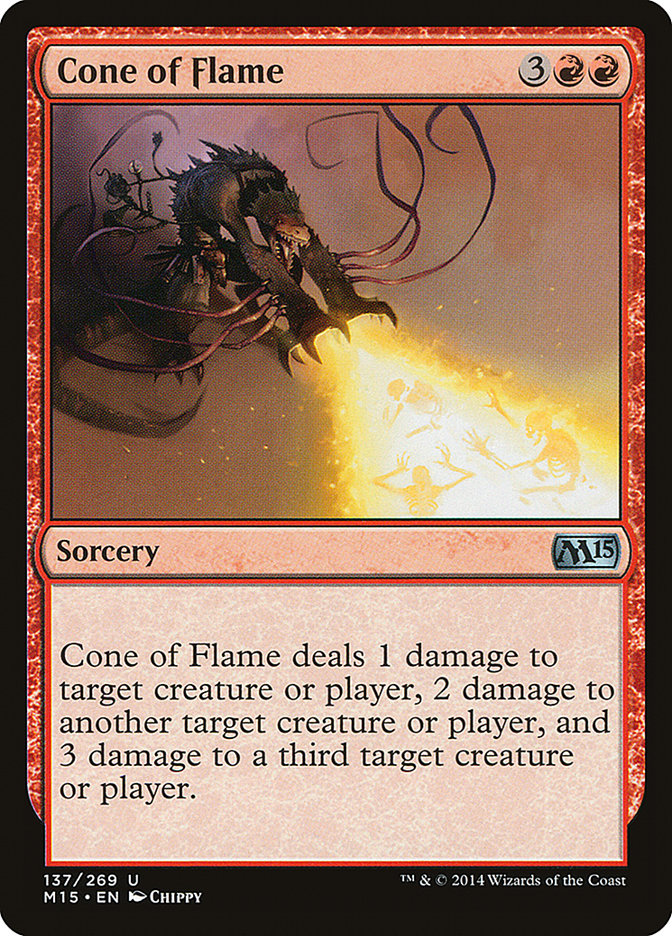 Cone of Flame (Magic 2015 #137)