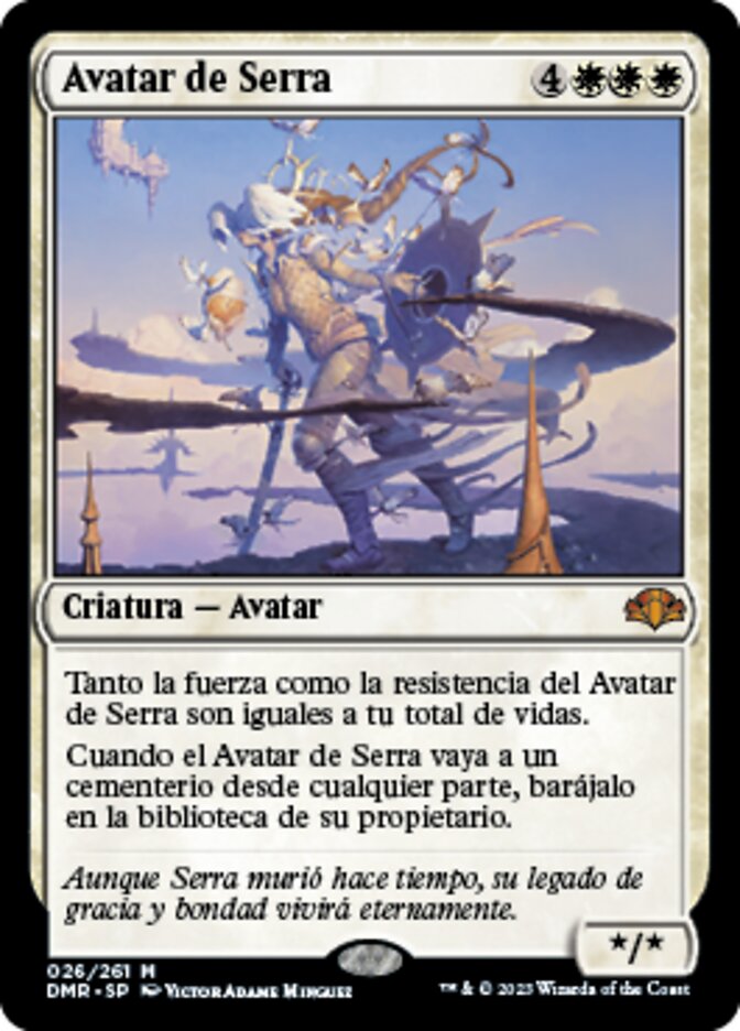 Serra Avatar (Dominaria Remastered #26)