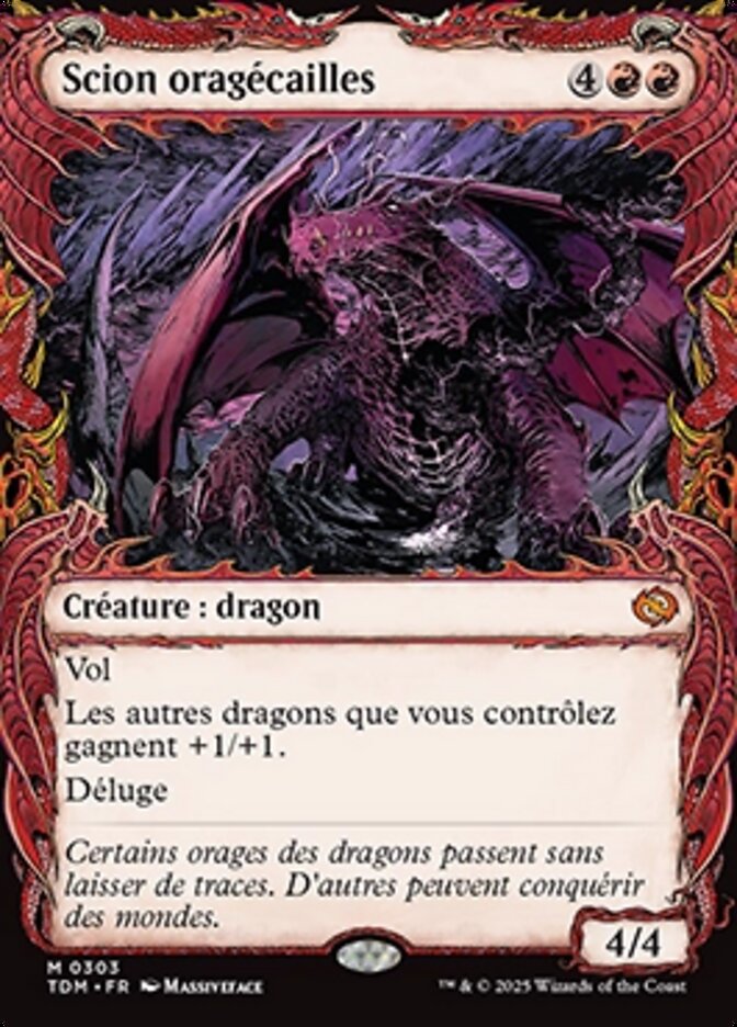 Scion oragécailles