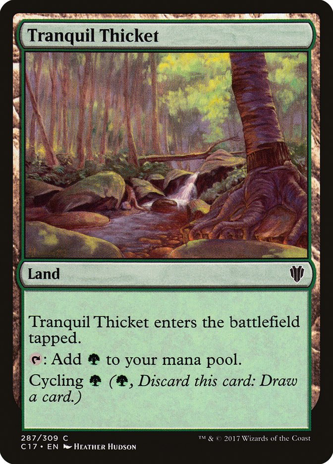 Tranquil Thicket (Commander 2017 #287)