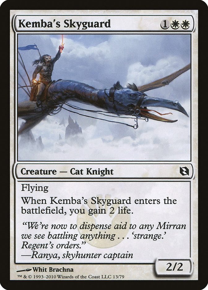 Kemba's Skyguard (Duel Decks: Elspeth vs. Tezzeret #13)