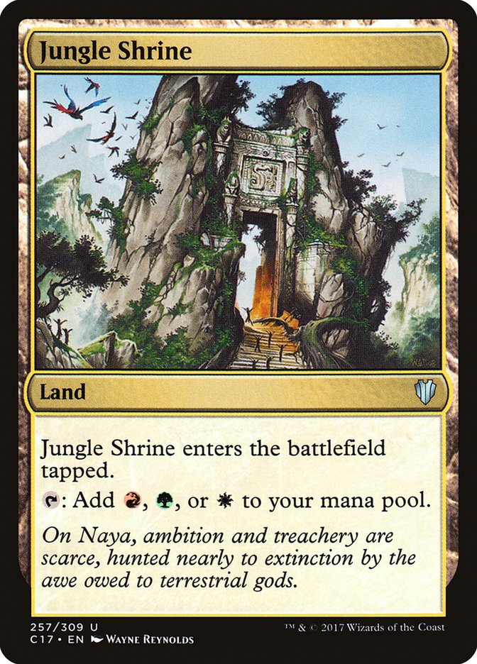 Jungle Shrine (Commander 2017 #257)