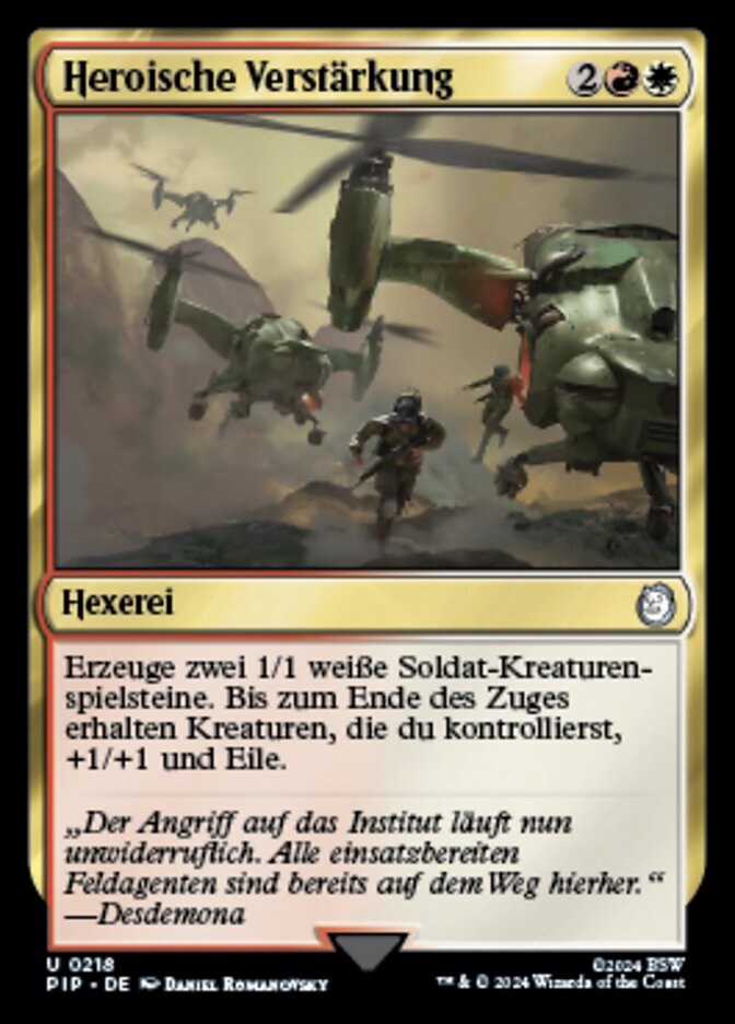 Heroische Verstärkung